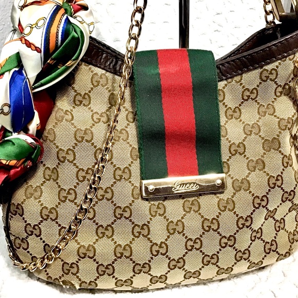 Gucci Sherry Line  GG Canvas Bag Small - Picture 13 of 16